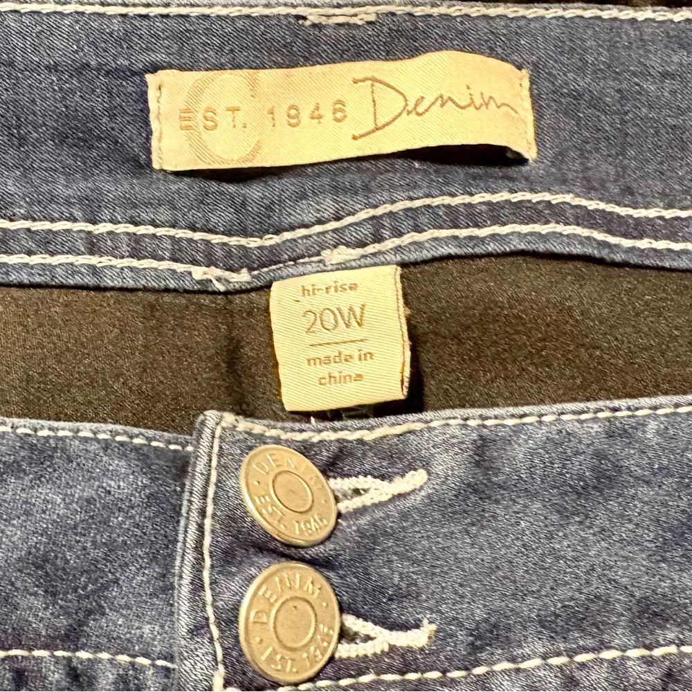 Cato Denim Blue Straight Leg Jeans